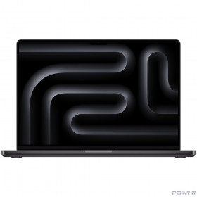 Ноутбук Apple MacBook Pro 16&quot; Space Black (M4 Pro 14C CPU, 20C GPU/24Gb/512Gb SSD/рекоменд.переходник 11007065) (MX2X3HN/A)
