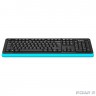 Клавиатура A4Tech Fstyler FKS10 черный/синий USB [1530196]