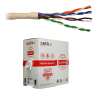 Кабель U/UTP4 cat.5e NETKO /4 пары 24 AWG BC / 305м / одножильный, серый "СКС", FLUKE TEST