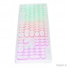 Oklick 420MRL white USB slim Multimedia LED [1091227]