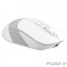 Мышь A4Tech Fstyler FB10C белый/серый оптическая (2400dpi) беспроводная BT/Radio USB (4but) [1583792]