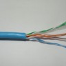 Кабель U/UTP4 cat.5e NETKO /4 пары 24 AWG BC / 305м / синий / одножильный "СКС", FLUKE TEST