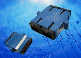 Оптическая розетка SC-SC SM Duplex, (совм с 52275) РАСПРОДАЖА