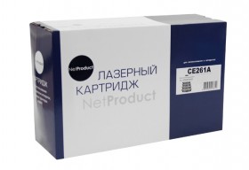 Картридж NetProduct (N-CE261A) для HP CLJ CP4025/4525, Восстановленный, C, 11K