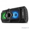 Портативная акустика 2.0 Sven PS-650 SV-018450 черная, 50Вт, FM-тюнер, USB, microSD, Bluetooth, LED-дисплей, 2х4000мА*ч