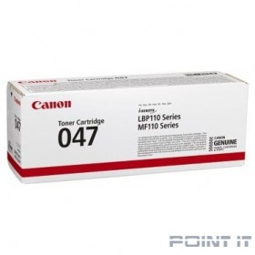 Canon Cartridge 047  2164C002 Тонер-картридж для Canon LBP113w, 1600 стр. чёрный (GR)