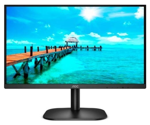 ЖК монитор AOC 24B2XDA 23.8" Business Panel IPS 1920x1080 16:9 75Hz Matte 4 мс Колонки Наклон Цвет черный 24B2XDA