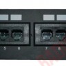 Патч-панель настенная MINI, UTP, 10", 12 портов RJ45, cat.5е, 1U, Dual Type, L