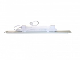 Лампа подсветки в шкаф 19&quot;, 1U, 6W, кабель 1,2 метра, серая