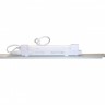 Лампа подсветки в шкаф 19", 1U, 6W, кабель 1,2 метра, серая