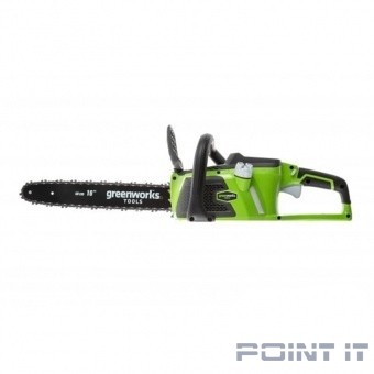 Greenworks GD40CS18 Цепная пила аккумуляторная, 40V, 40 см, бесщеточная, до 1,8 КВт, без АКБ и ЗУ [2005807]