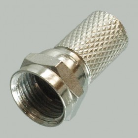 Штекер F (гайка) на RG-6/SAT-703 (медь) (F113-55), Netko