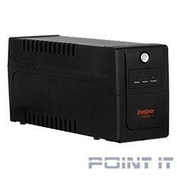 Exegate EP285472RUS ИБП ExeGate Power Back BNB-850.LED.AVR.C13.RJ.USB &lt;850VA/480W, LED, AVR,4*IEC-C13, RJ45/11, USB, Black&gt;