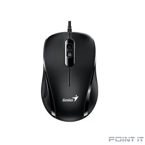 Мышь проводная Genius DX-101, Black, USB, разрешение 1200 DPI. Цвет: черный