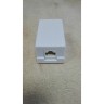 Розетка компьютерная внешняя 1хRJ45, неэкран, cat.5е, 110/Krone тип (Dual IDC) белая