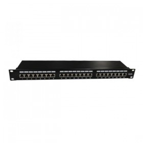 Патч-панель FTP, 19&quot;, 24 порта RJ45, cat.5е, 1U, Krone Type