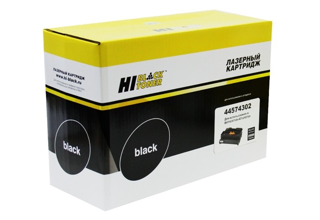 Драм-юнит Hi-Black (HB-44574302) для OKI B411/412/431/512/MB461/471/472/491/492/562, 25K