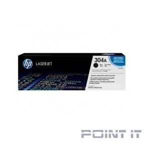 HP Картридж CC530AC лазерный черный (3500 стр) (белая корпоративная коробка)