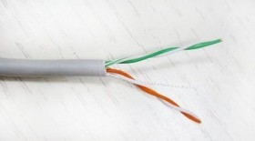 Кабель Technolink  UTP2 cat.5е, 305м, CCA, серый