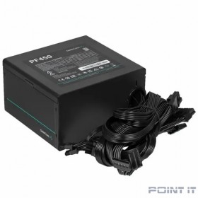 Блок питания Deepcool ATX 450W PF450 80 PLUS WHITE (20+4pin) APFC 120mm fan 6xSATA RTL