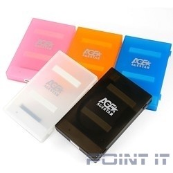 AgeStar 3UBCP1-6G (BLUE) USB 3.0 Внешний корпус 2.5&quot; SATA HDD/SSD AgeStar 3UBCP1-6G (BLUE) USB 3.0, пластик, синий, безвинтовая конструкция