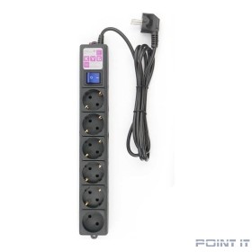 Power Cube Фильтр-удлинитель 1,9м 6 р 16А SPG6-B1,9M (21887), черный