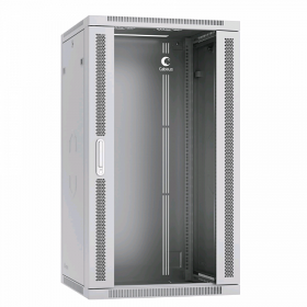  					Шкаф телекоммуникационный настенный 19 22U 600x600x1082mm (ШхГхВ) дверь стекло				 
