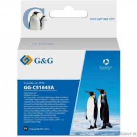 Картридж струйный G&amp;G GG-C51645A черный (44мл) для HP DJ 710c/720c/722c/815c/820cXi/850c/870cXi/880c