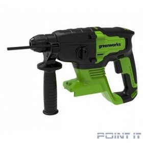 Greenworks GD24SDS2 Перфоратор аккумуляторный бесщеточный, 2 ДЖ, 24V, без АКБ и ЗУ [3803007]