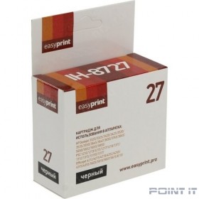 Easyprint  C8727HE Картридж IH-8727 №27 для HP Deskjet 3320/3520/3550/5650/1210/1315, черный