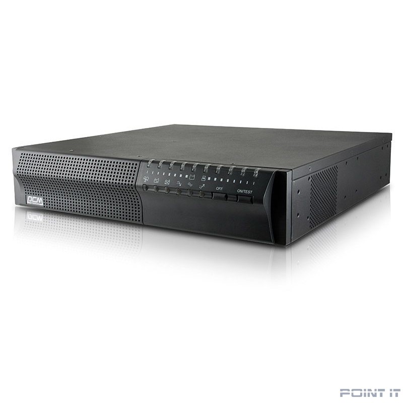 PowerCom Smart King Pro+ SPR-1500 LCD ИБП {Line-Interactive, 1500VA / 1200W, Rack/Tower, 8хС13, USB, RS-232, SmartSlot} (1152575)