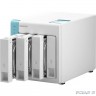 QNAP D4 (Rev. B) NAS, 4 Hot-Swap tray w/o HDD. Quad core CPU AL-214 1.7GHz, 2 GB DDR3, 2xGbE, 2xUSB 3.2 USB 3.2 Gen 1