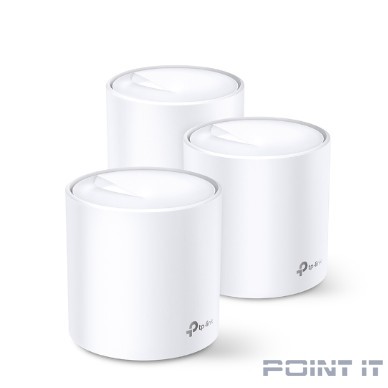 TP-Link Deco X20(3-pack) AX1800 Домашняя Mesh Wi-Fi система