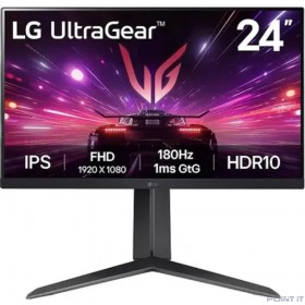 Монитор LCD LG 23.8&quot; 24GS65F-B UltraWide черный {IPS 1920x1080 180Hz 1ms 300cd 178/178 HDMI DisplayPort G-Sync HAS Pivot}[24gs65f-b.aruz]