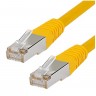 Патч-корд Netko СКС FTP4 cat.5e, 2.0м, BC, желтый