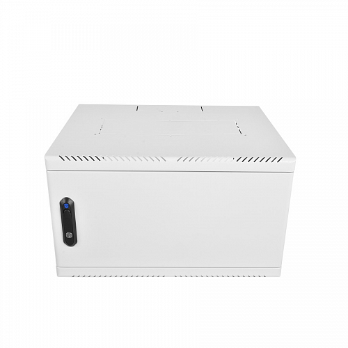 Шкаф телекоммуникационный настенный 12U (600x480) дверь металл