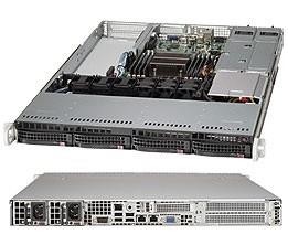 Корпус для сервера 1U 700W BLACK CSE-815TQ-R700WB SUPERMICRO