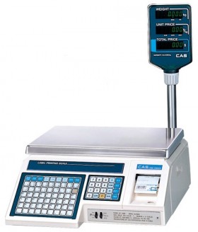 Весы с печатью этикеток CAS LP 15R v.1.6 (ETHERNET)