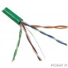 5bites Кабель US5505-100A-GR UTP / SOLID / 5E / 24AWG / CCA / PVC / GREEN / 100M