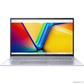 Ноутбук ASUS Vivobook 17X M3704YA-AU161 [90NB1191-M006W0]  Cool Silver 17.3&quot; {FHD Ryzen 5 7430U/16Gb/512Gb SSD/VGA int/noOS}