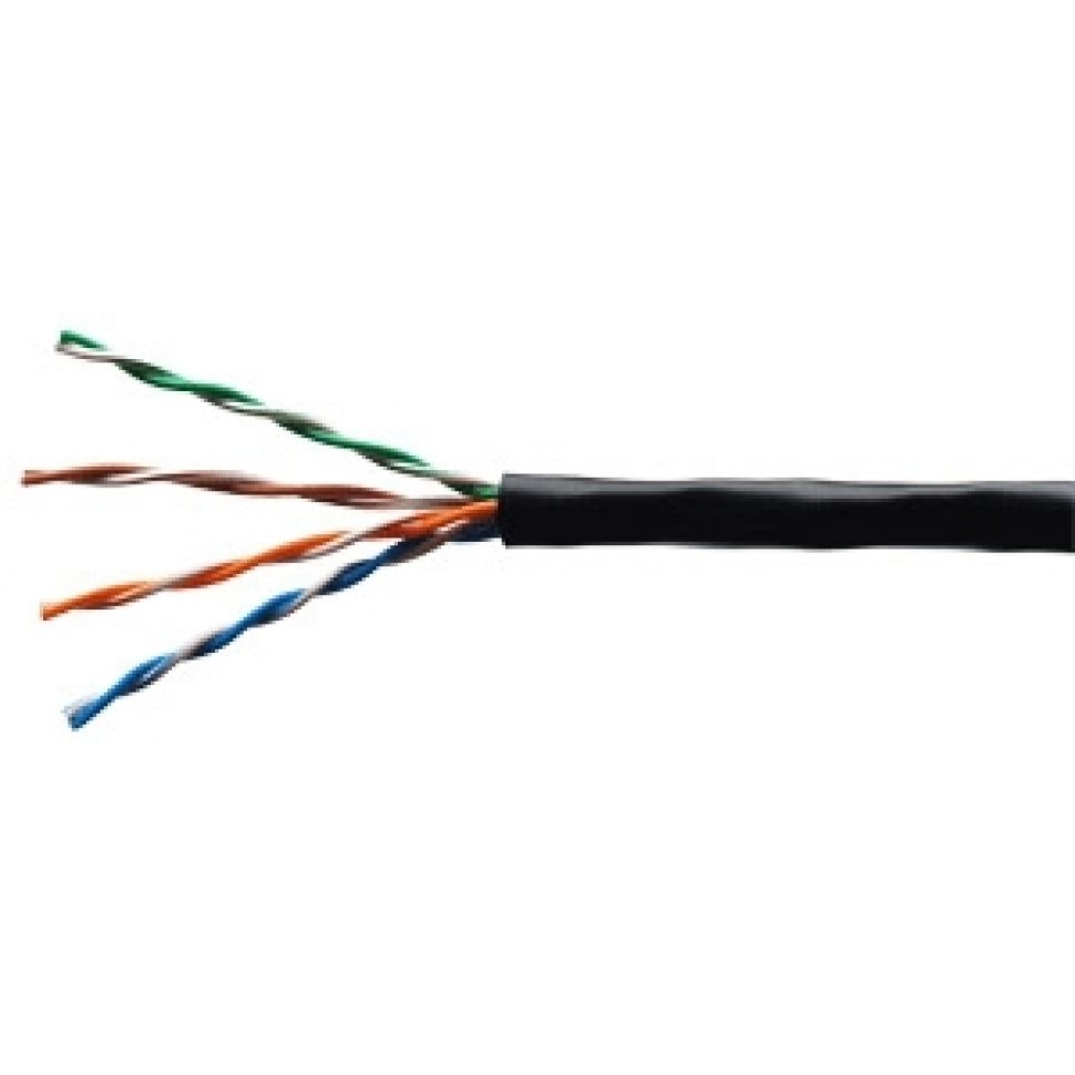 Кабель LC UTP4 cat.5е, одножильный / 305м / Cu / для наружных работ