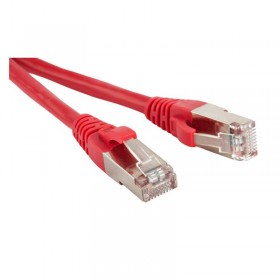 Патч-корд Netko СКС FTP4 cat.5e, 2.0м, литой коннектор, красный