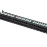 Патч-панель UTP, 19", 48 портов RJ45, cat.5е, 1U, Krone Type, компактная, "L" Акция т/к