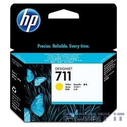 Картридж YELLOW NO.711 29ML CZ132A HP