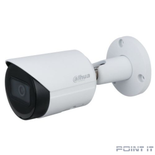 DAHUA DH-IPC-HFW2230SP-S-0360B-S2 Уличная цилиндрическая IP-видеокамера 2Мп, 1/2.8” CMOS, объектив 3.6мм, видеоаналитика, ИК-подсветка до 30м, IP67, корпус: металл