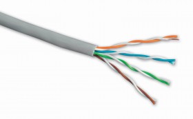 Кабель витая пара Avlan LUX UTP 4PR 24AWG CAT5E Cu 305м внутренний
