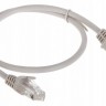 Патч-корд Netko СКС FTP4 cat.5e, 2.0м, литой коннектор, серый