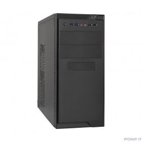 Exegate EX283234RUS Корпус Minitower ExeGate MA-372UX Black, mATX &lt;без БП&gt; 2*USB+2*USB3.0, Audio