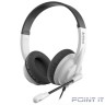 A4Tech HU-10 черный/белый 2м накладные USB