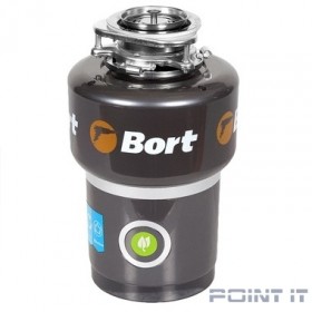 Bort Измельчитель пищевых отходов TITAN 5000 {560 Вт;  5,2 кг/мин; 3200 об/мин; 1400 мл; Нержавеющая сталь; набор аксессуаров 4 шт} [91275783]